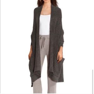 Barefoot Dreams Travel Shawl One Size Grey